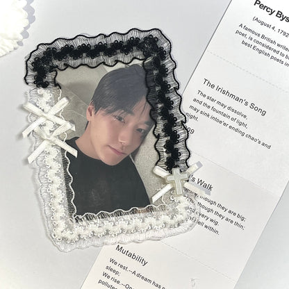 007 Handmade Vintage Lace Kpop Photocard Holder
