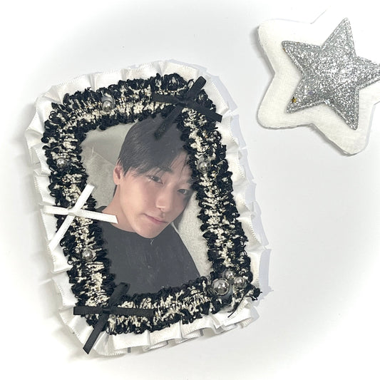 001 Woven Sweet Dream Handmade Kpop Series Photocard Holder