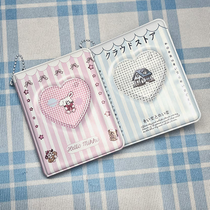 [018] Candy Pastel Photocard Album(1-grid) - Japanese Kawaii, 18 Pages