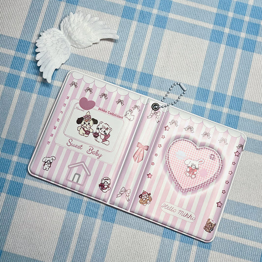 [018] Candy Pastel Photocard Album(1-grid) - Japanese Kawaii, 18 Pages