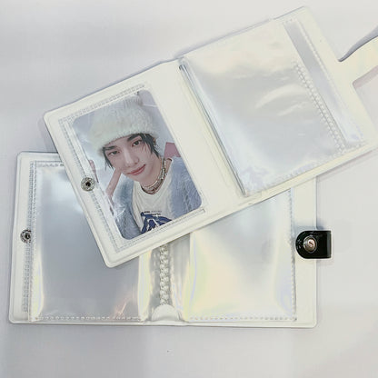 [021] Simple Star Design Photocard Album (1-grid) — Mirror Finish, 20 Pages
