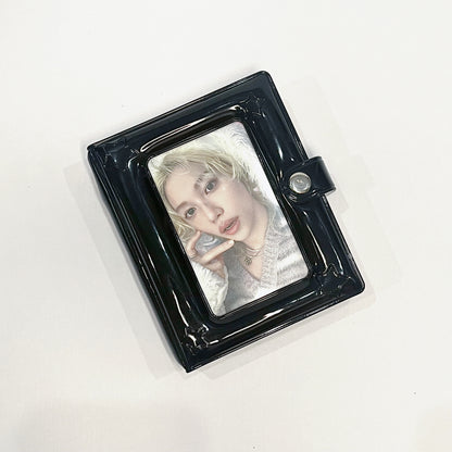 [021] Simple Star Design Photocard Album (1-grid) — Mirror Finish, 20 Pages