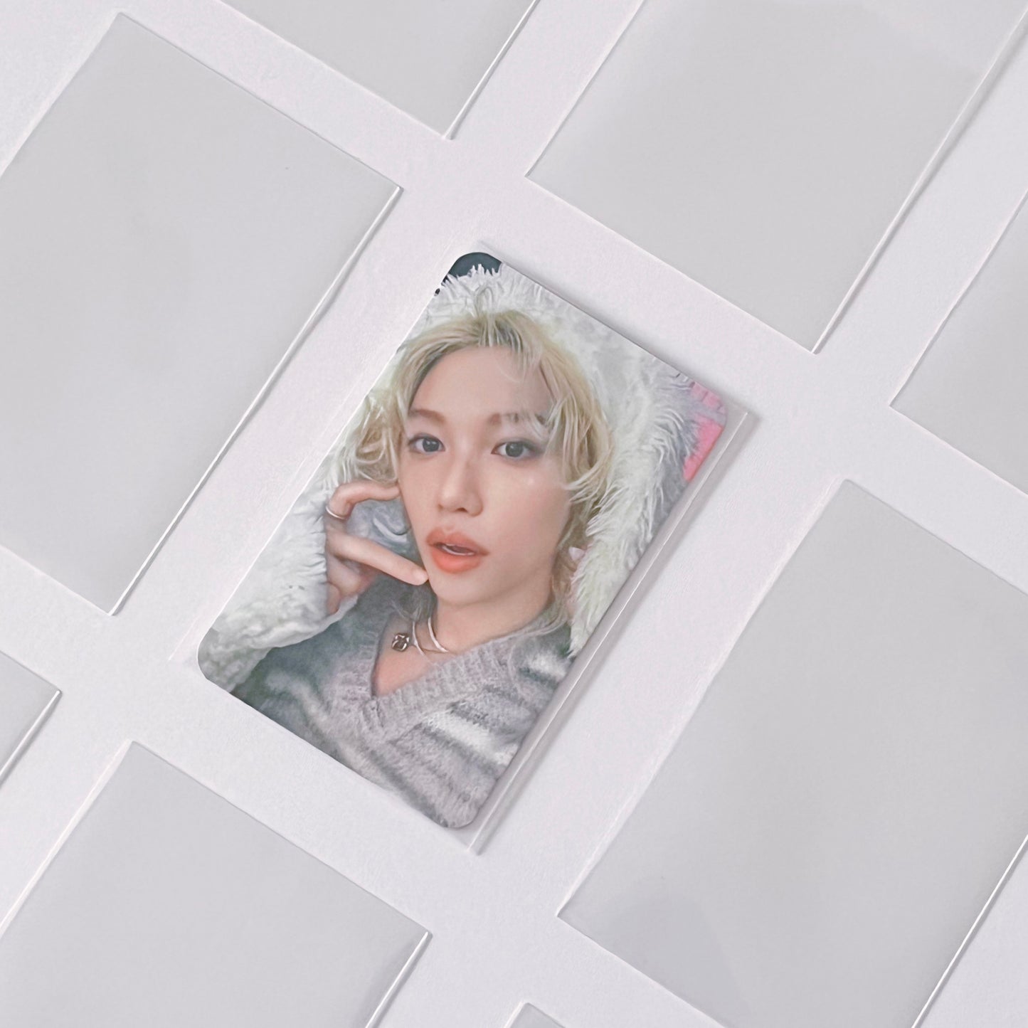 [023] Standard Photocard Protective Sleeves — 50/Pack (Clear, High-Protection)