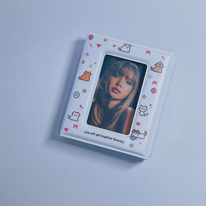 [025] Pixel Cat Design Photocard Album (1-grid) — 20 Pages