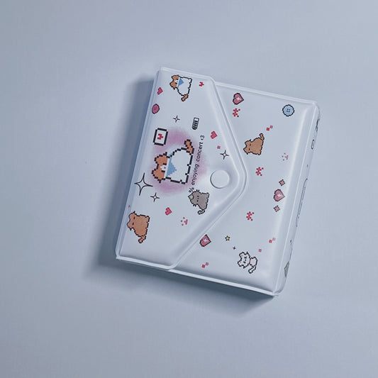 [025] Pixel Cat Design Photocard Album (1-grid) — 20 Pages