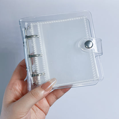 [026] Crystal Clear Transparent Photocard Album(1-grid) — 20 Pages