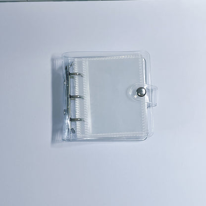 [026] Crystal Clear Transparent Photocard Album(1-grid) — 20 Pages