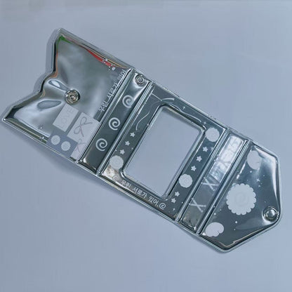 [028] Silver Stylish Envelope Design Photocard Album(1-grid) — 20 Pages