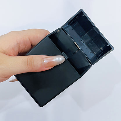 [031] Pop-Up Card Storage Box — Pure Black & Pure White