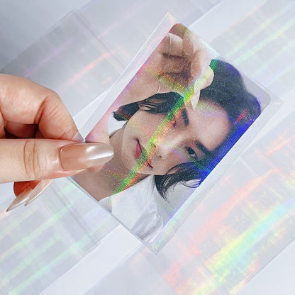 [034] Holographic Card Sleeves — with Sealed Edge (20 Sleeves)