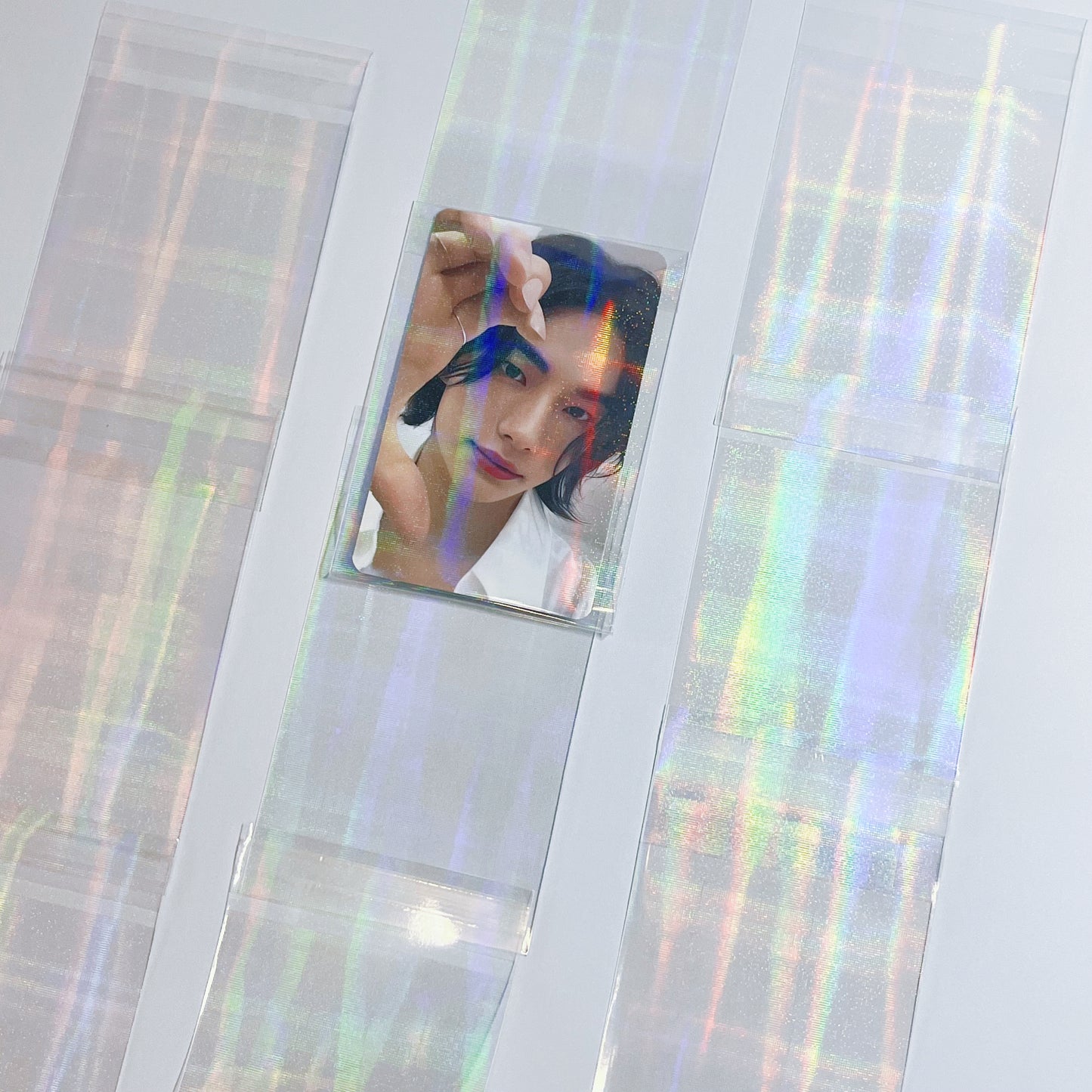 [034] Holographic Card Sleeves — with Sealed Edge (20 Sleeves)