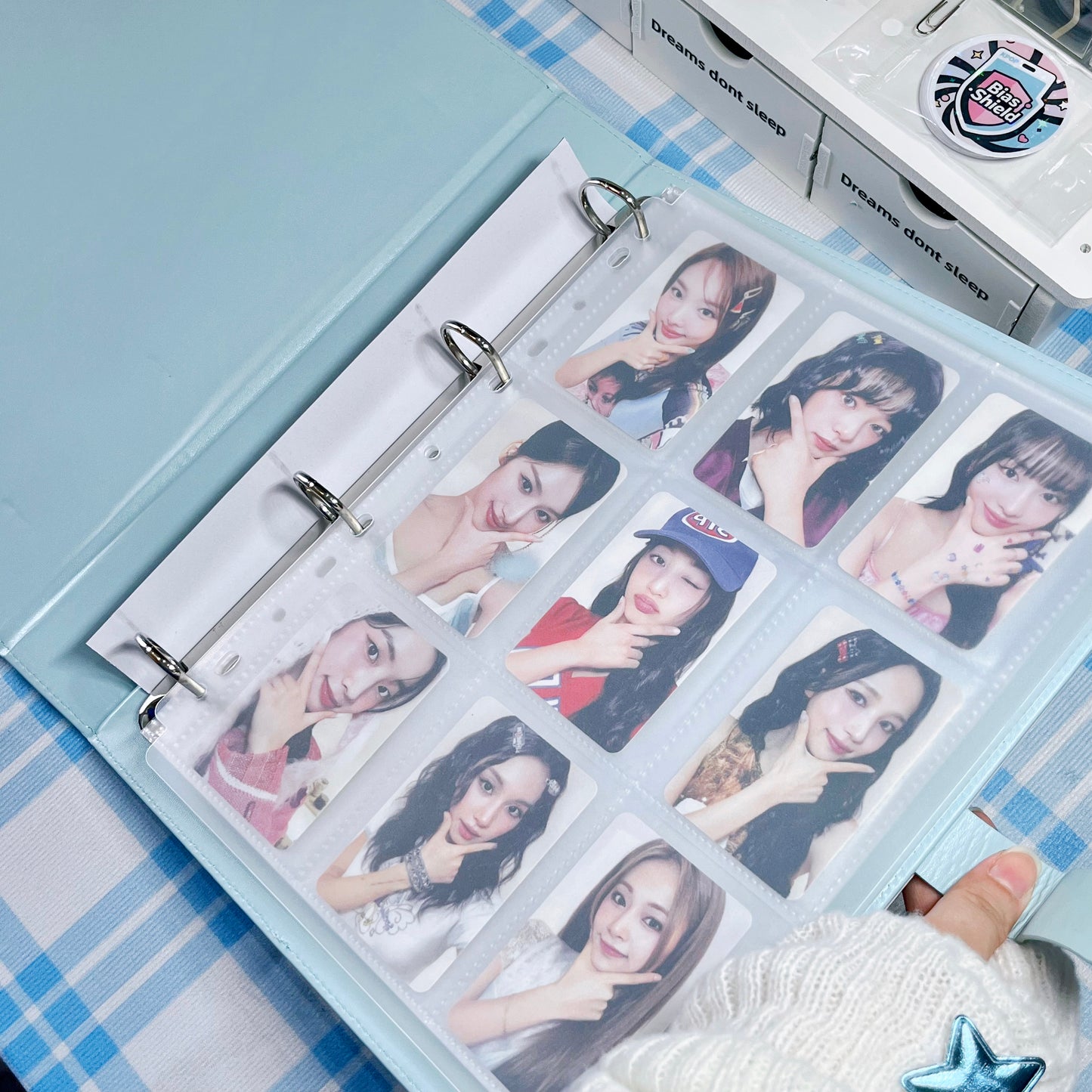 [044] A4 9-Pocket Pages for Standard Photocards — 10 Sheets/Pack