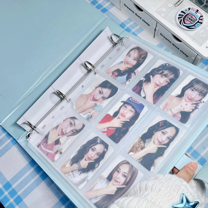[044] A4 9-Pocket Pages for Standard Photocards — 10 Sheets/Pack