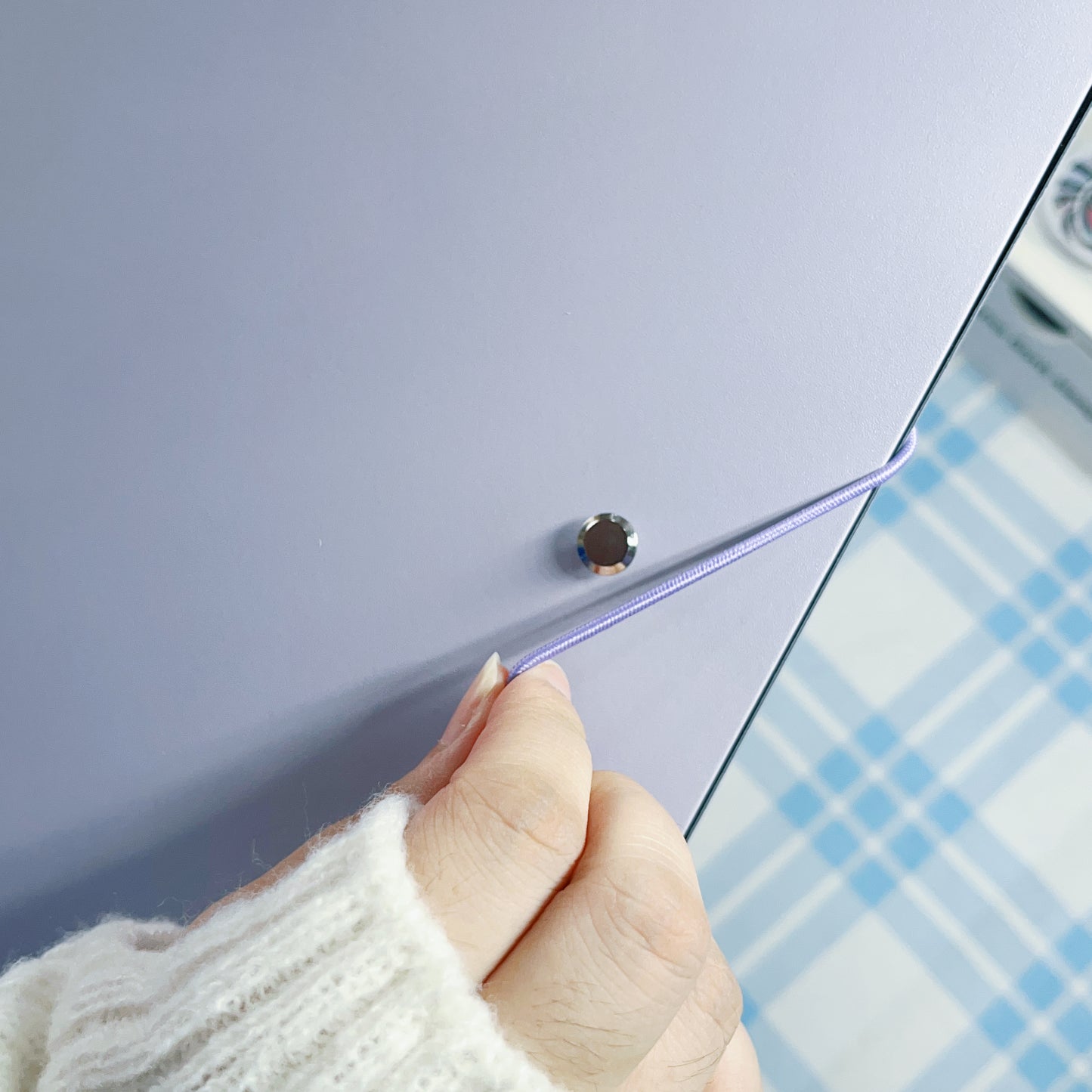 [036] A4 9-Pocket Binder — Lavender, High Quality PP Cover
