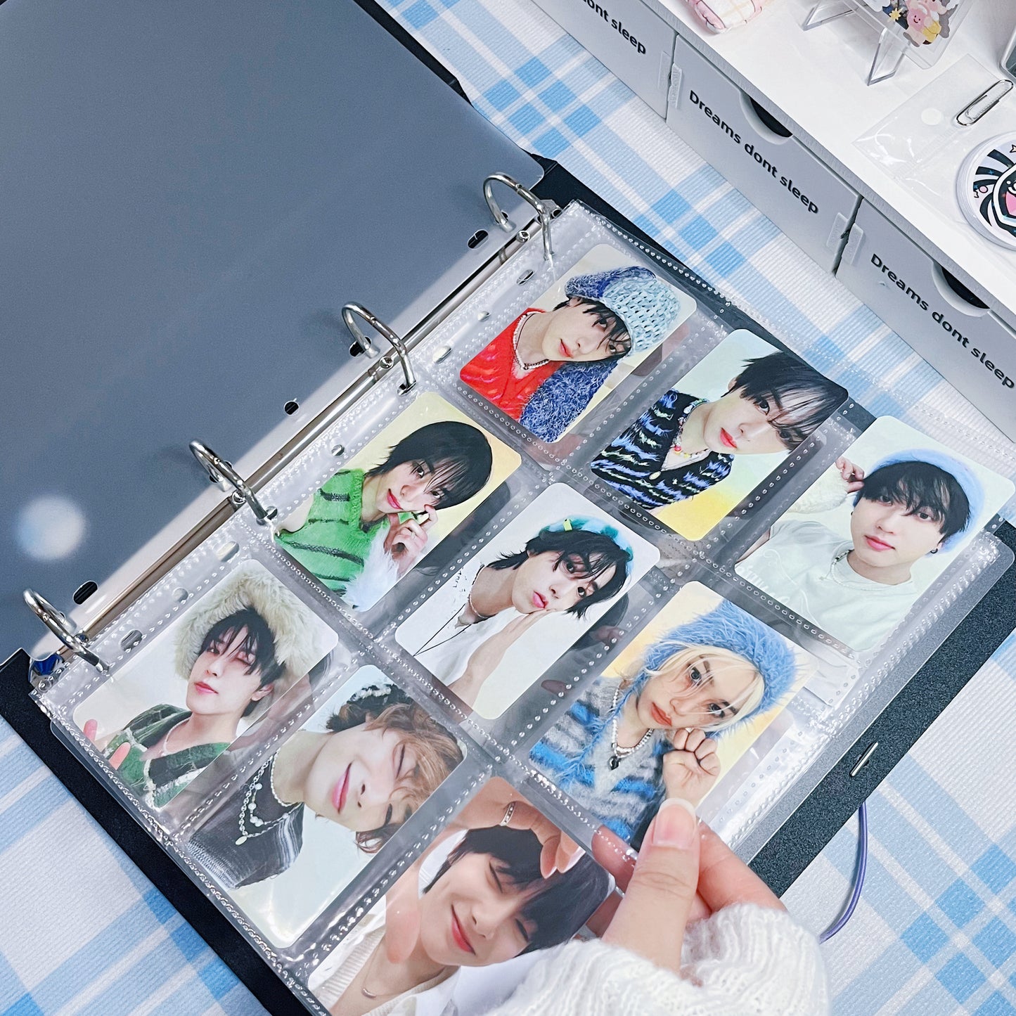 [036] A4 9-Pocket Binder — Lavender, High Quality PP Cover