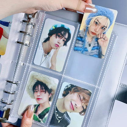 [039] A5 Photocard Binder — Sliver, Magnetic Clasp Closure