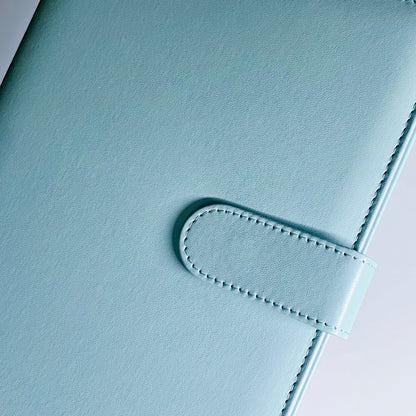 [038] A5 Photocard Binder — Sky Blue, High-Quality PU Cover