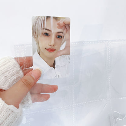 [044] A4 9-Pocket Pages for Standard Photocards — 10 Sheets/Pack