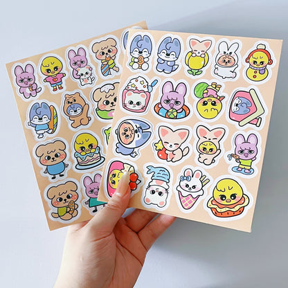 [045] SKZOO Fanart Stickers — 102 pcs/Pack