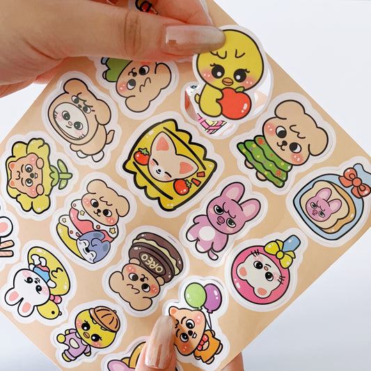 [045] SKZOO Fanart Stickers — 102 pcs/Pack