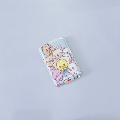 [046] SKZOO Portable Mirror — Cute Fanart Design