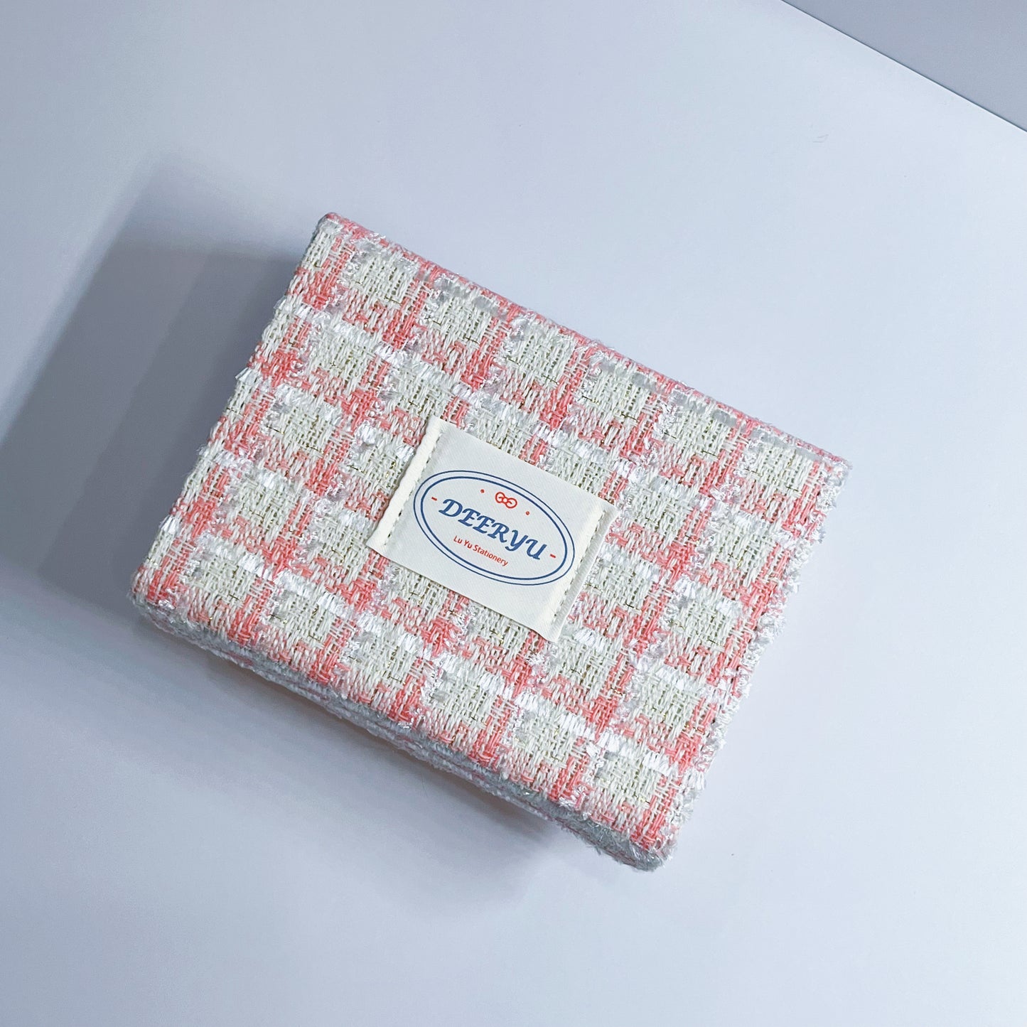 [052] Cute Photocard Storage Box — Tweed & Plush Style -3 Versions