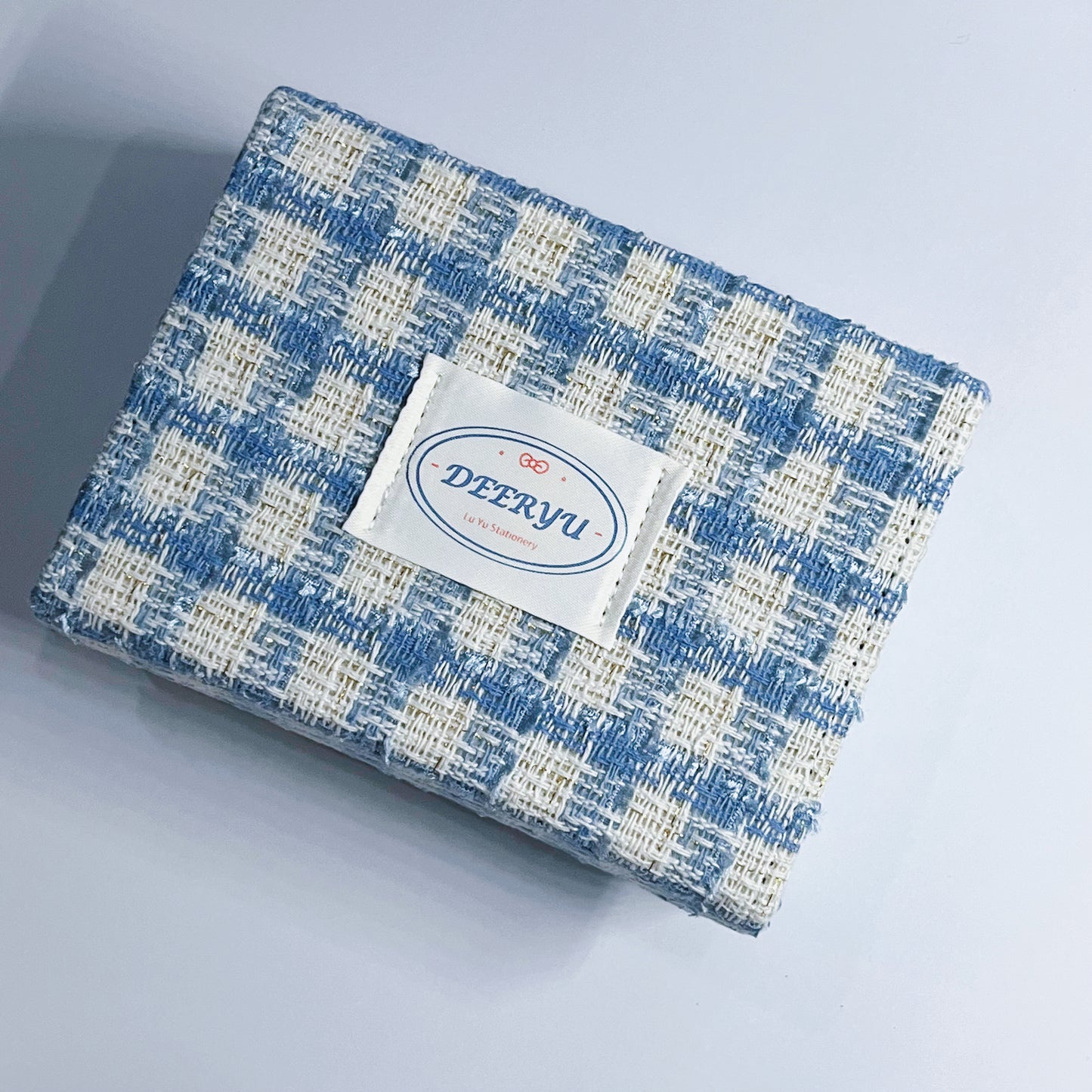 [052] Cute Photocard Storage Box — Tweed & Plush Style -3 Versions