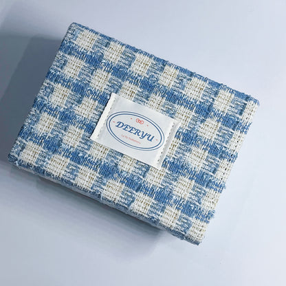 [052] Cute Photocard Storage Box — Tweed & Plush Style -3 Versions