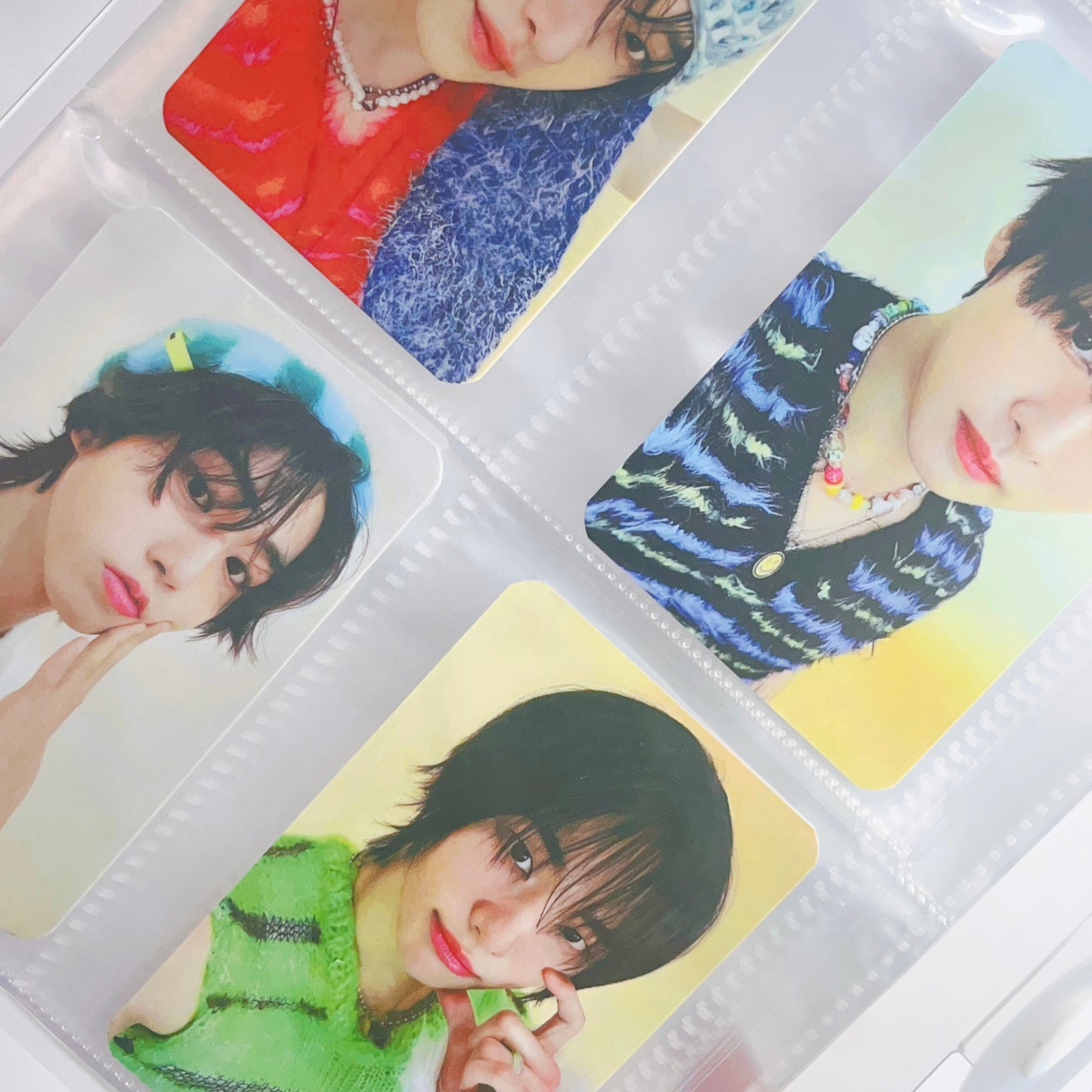[055] A5 4-Pocket Album — Frosted Cover with Snap Button