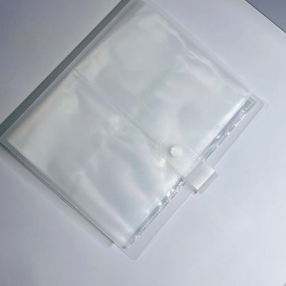 [055] A5 4-Pocket Album — Frosted Cover with Snap Button