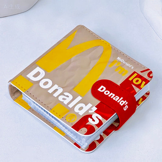 [057] McDonald's-Inspired Photocard Album (1-grid) — 20 Pages + 2 Dividers