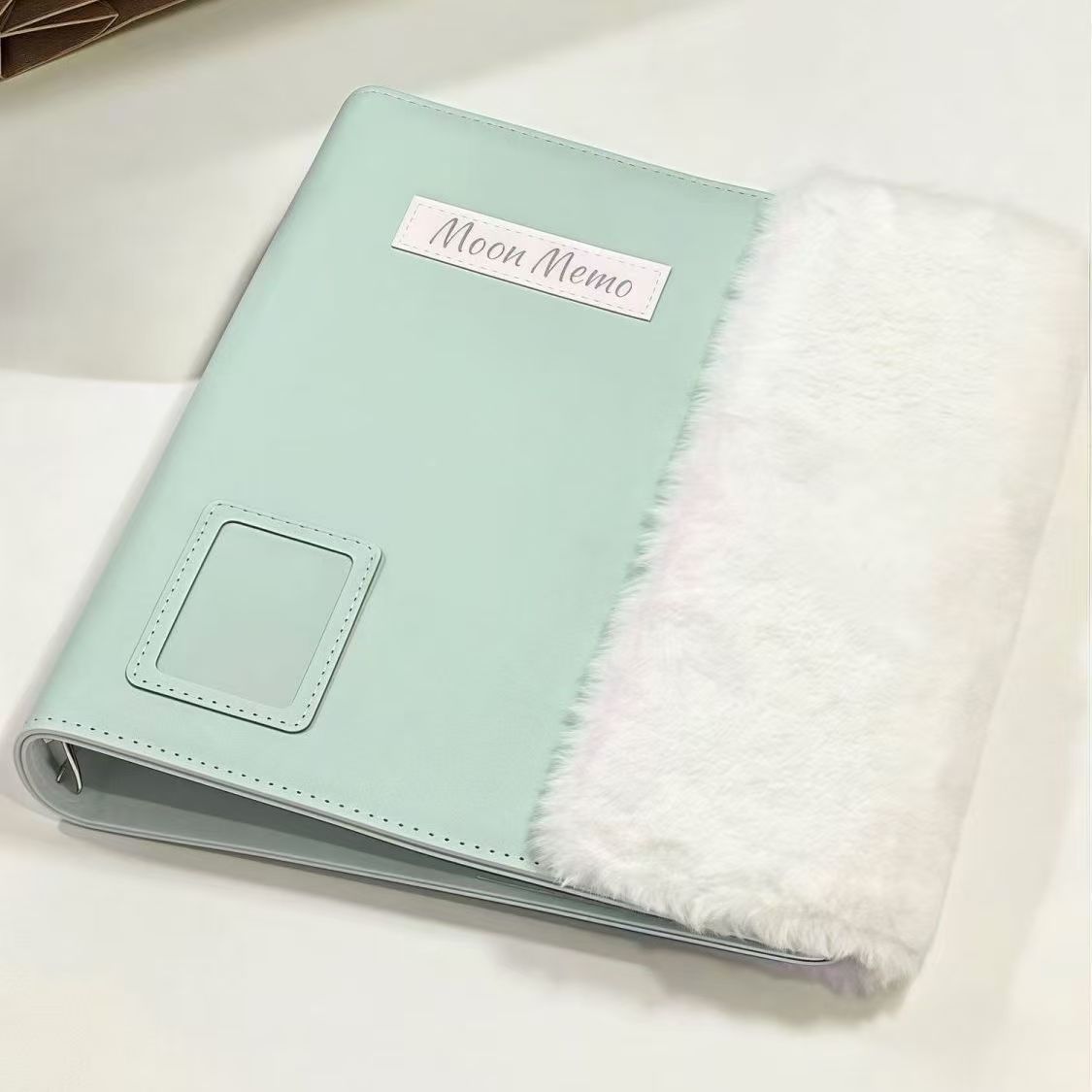 [058] A5 Photocard Binder — Plush & Leather-like Cover