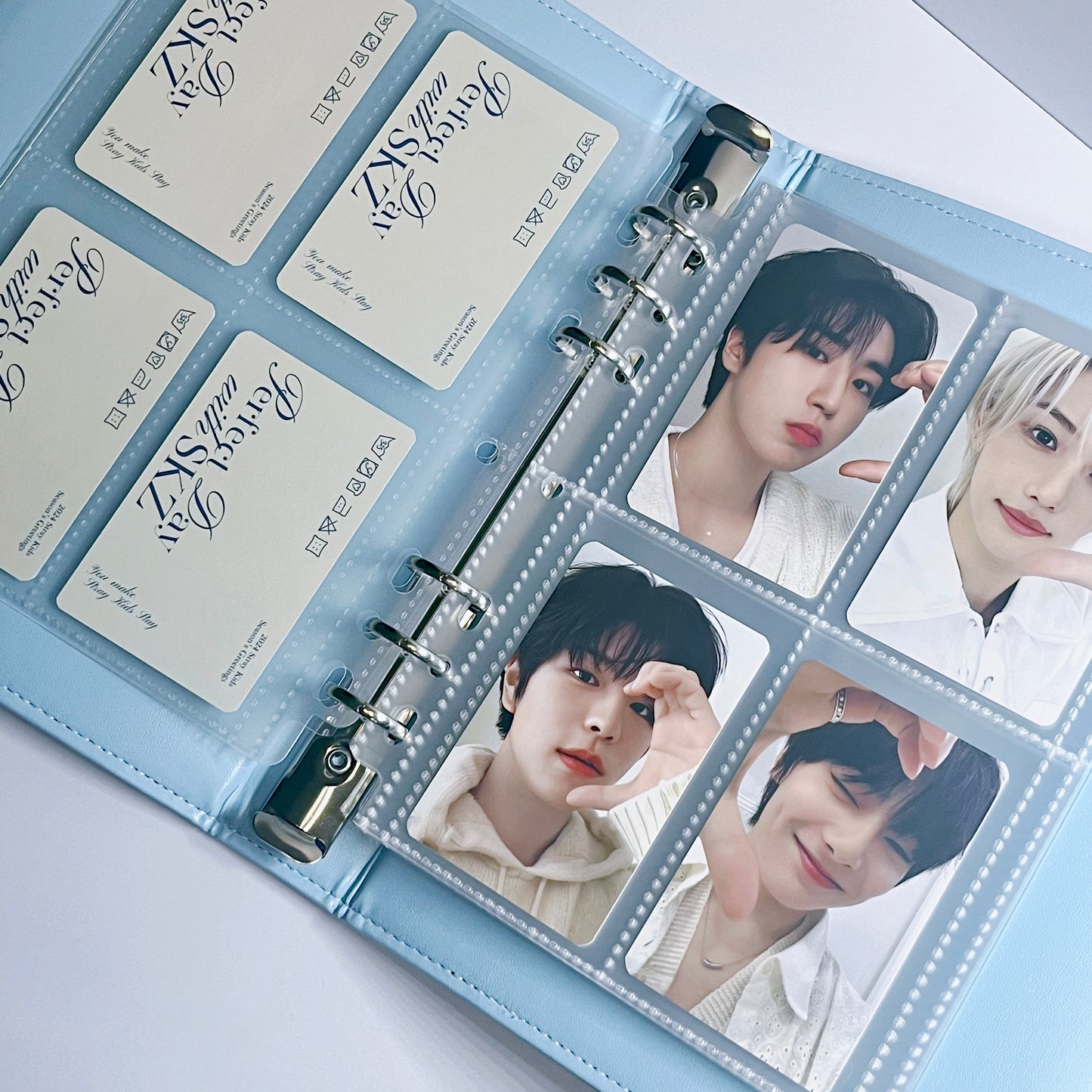 [058] A5 Photocard Binder — Plush & Leather-like Cover