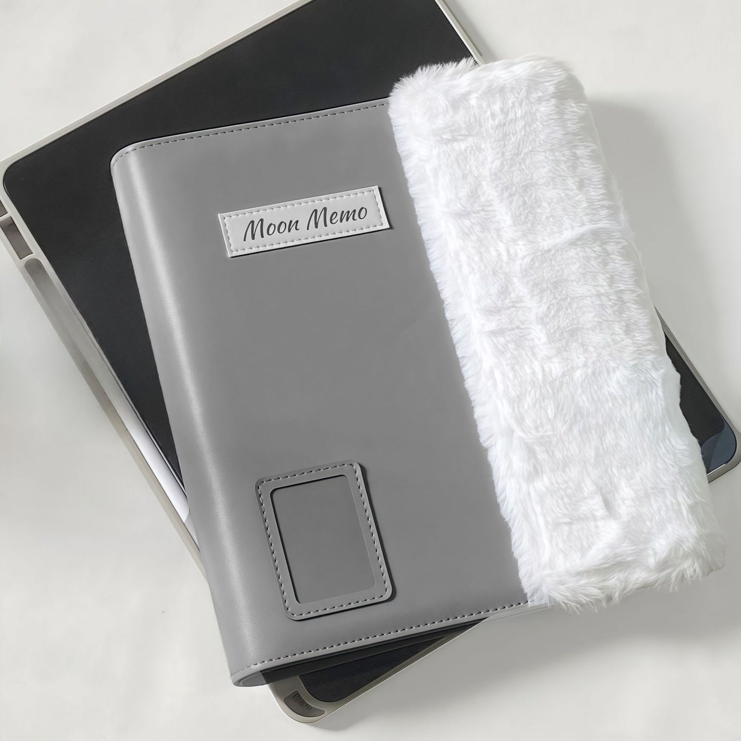 [058] A5 Photocard Binder — Plush & Leather-like Cover