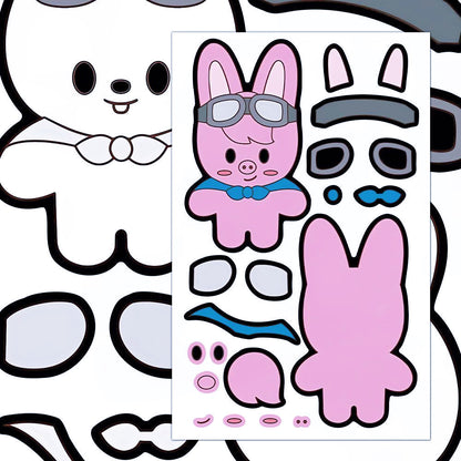 [062] SKZOO Playful Dress-Up Sticker Set