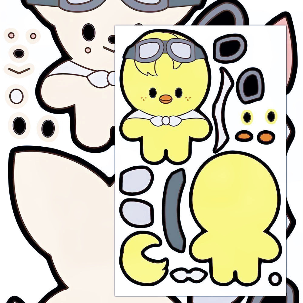 [062] SKZOO Playful Dress-Up Sticker Set