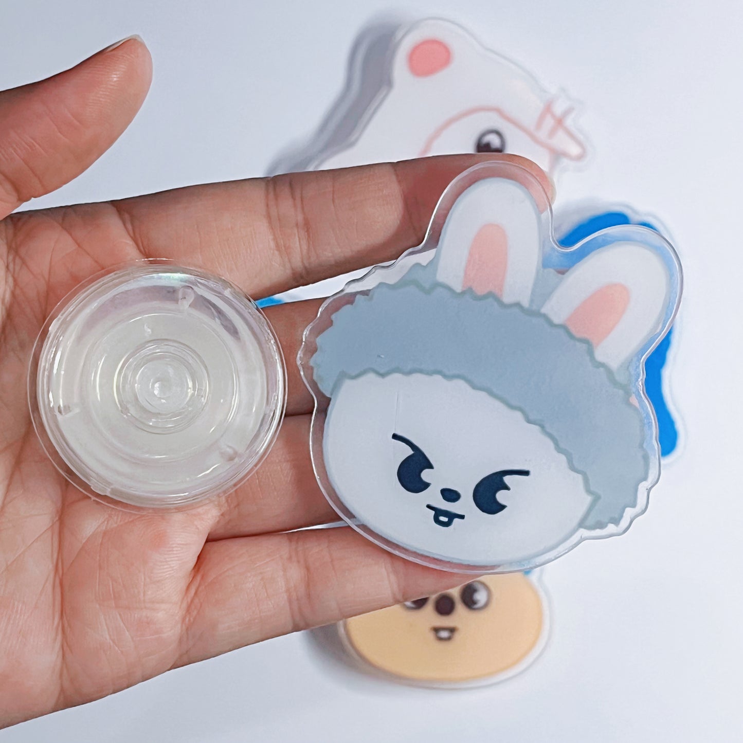[066] SKZOO Phone Grip — Portable Air Cushion Stand