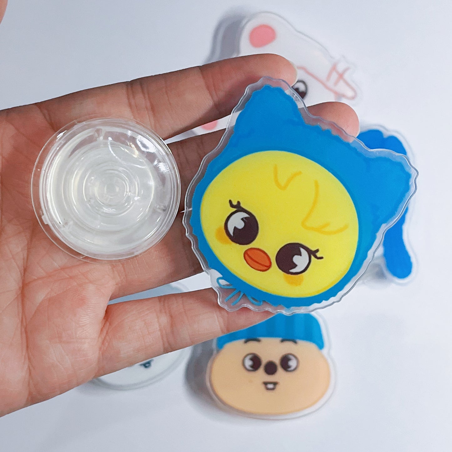 [066] SKZOO Phone Grip — Portable Air Cushion Stand