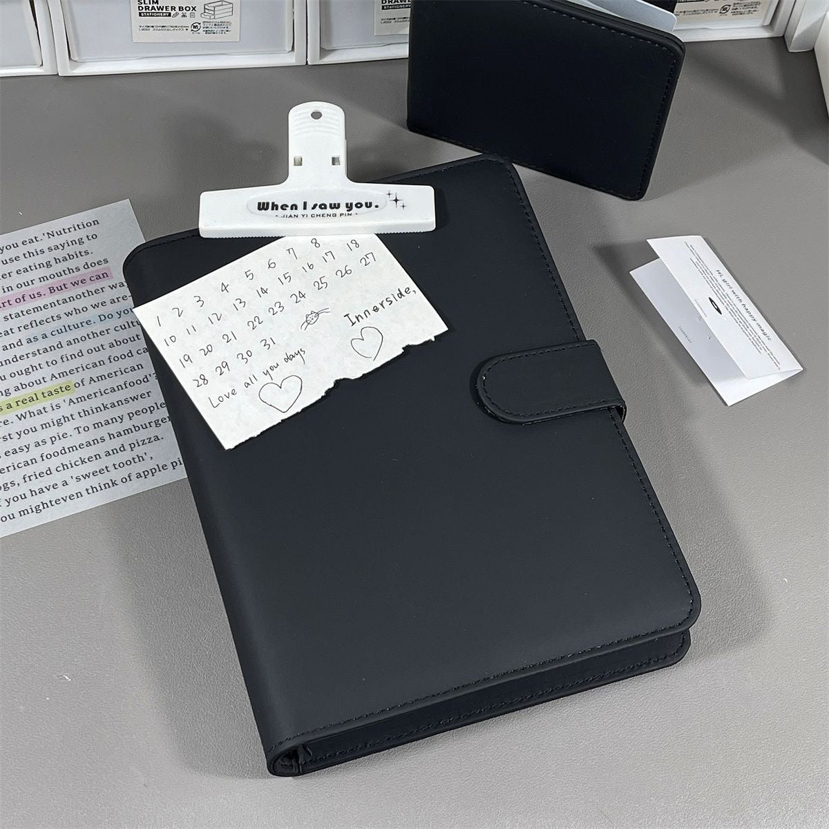 [067] A5 Photocard Binder — High-Quality PU Cover New Color Collection