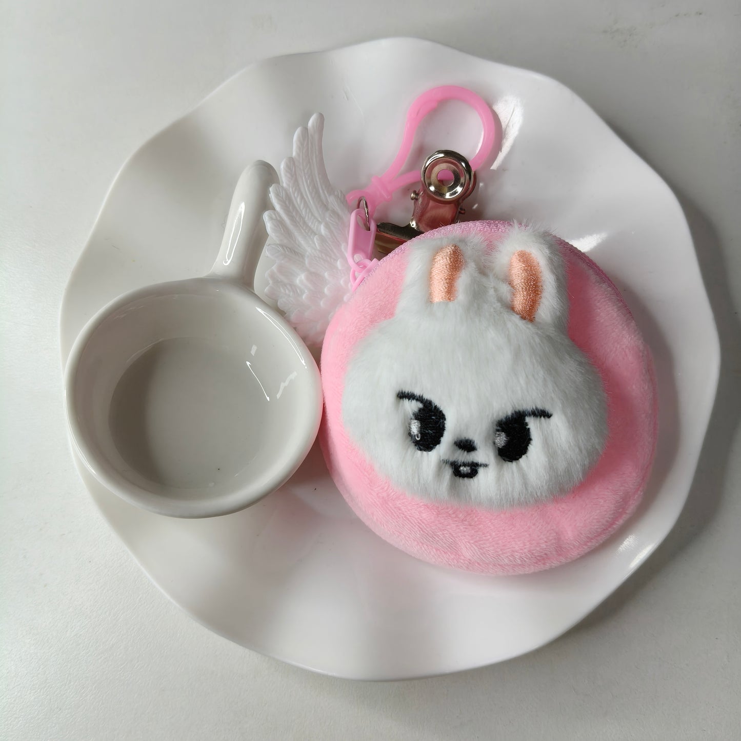 [105] SKZ Plush Earphone Case — Cozy Storage for Small Items