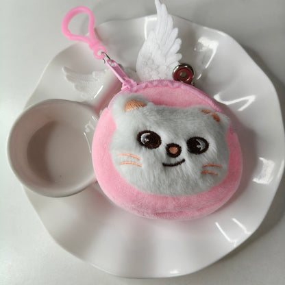 [105] SKZ Plush Earphone Case — Cozy Storage for Small Items