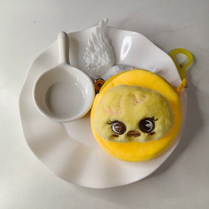 [105] SKZ Plush Earphone Case — Cozy Storage for Small Items