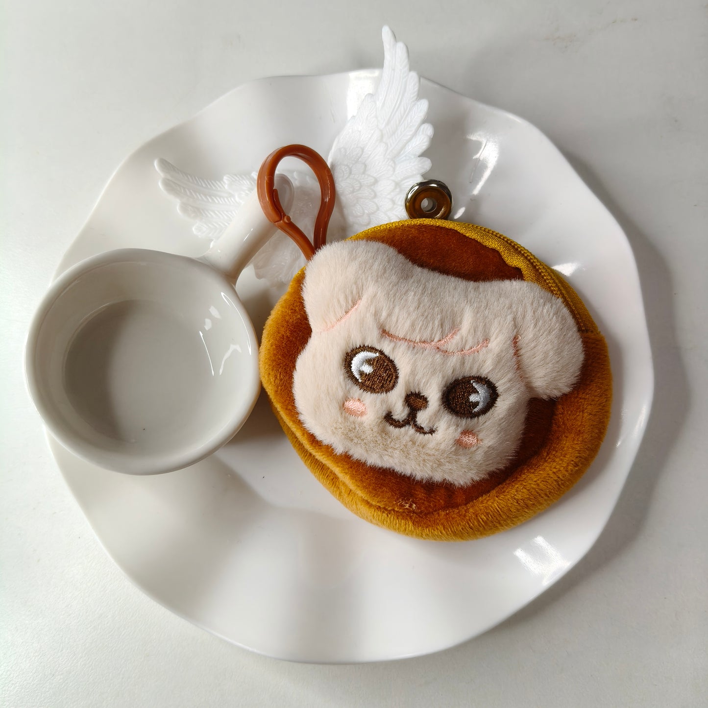 [105] SKZ Plush Earphone Case — Cozy Storage for Small Items