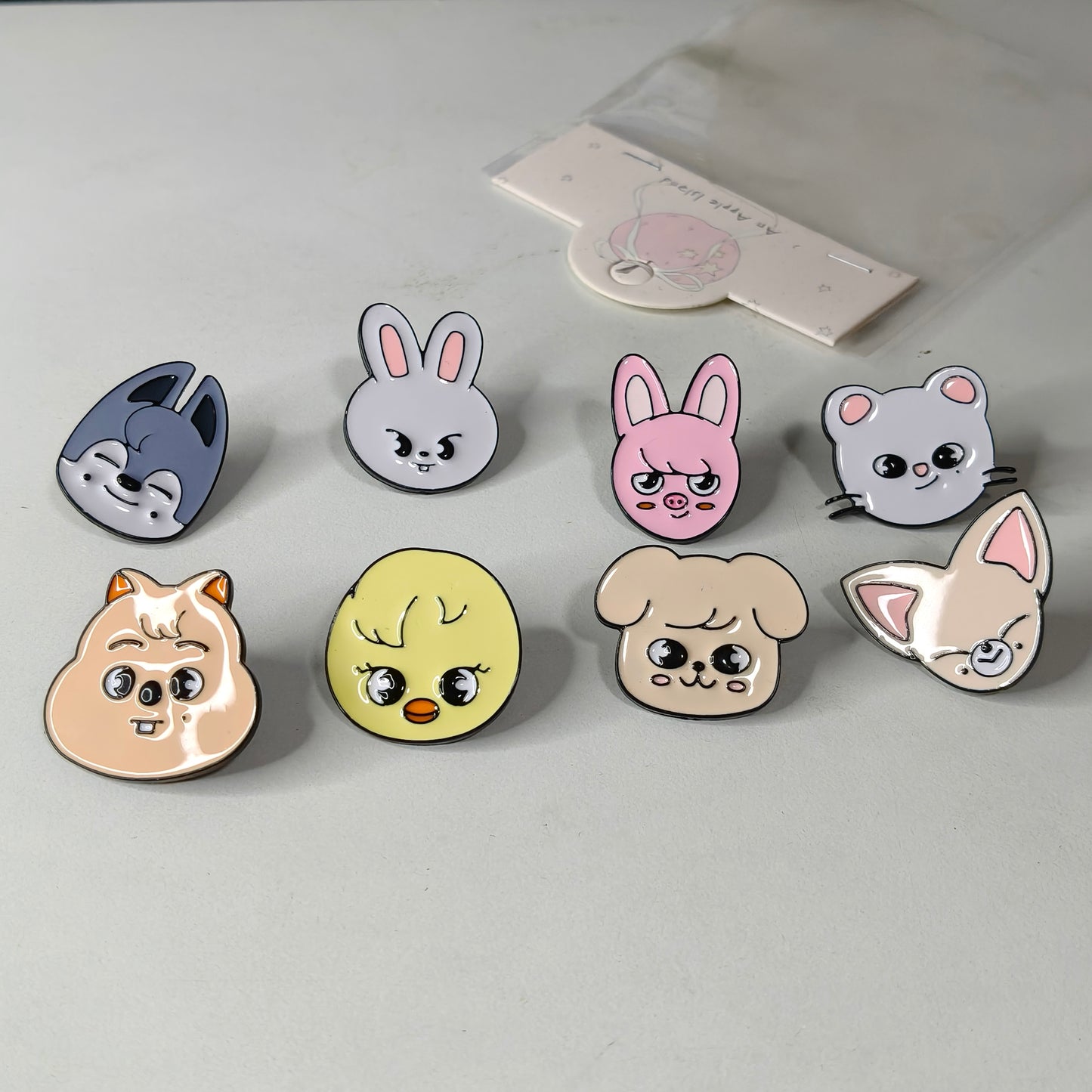 [106] SKZ Metal Alloy Pin — Hidden Style Collectible