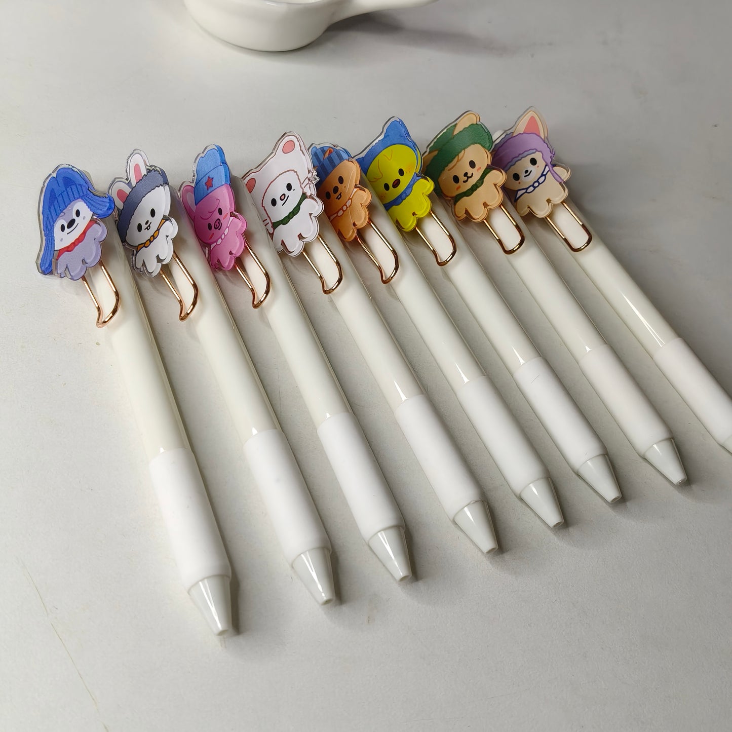 [110] SKZ Ballpoint Pen Set — Smooth Writing & Cute Design