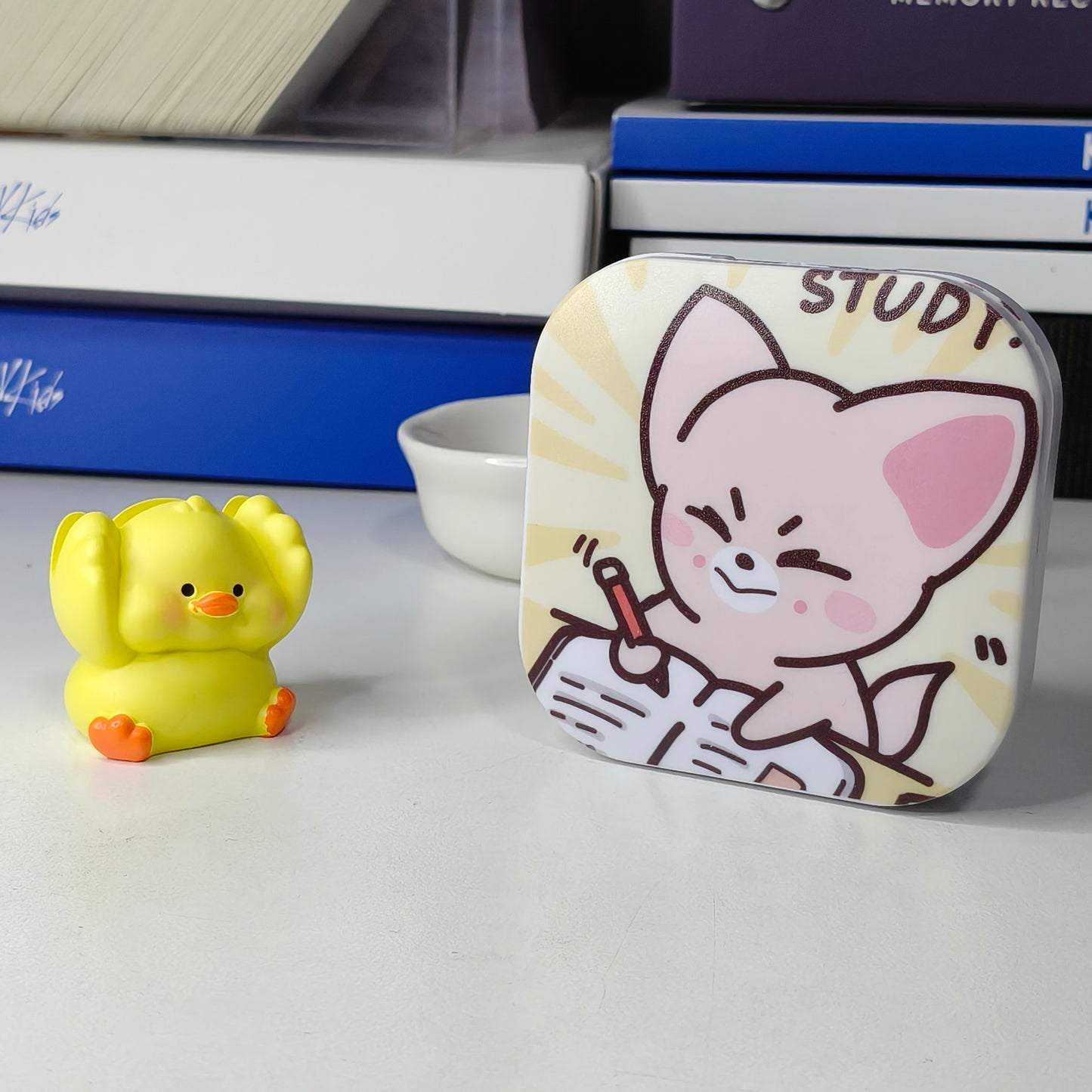 [111] SKZ Contact Lens Case — Complete & Portable