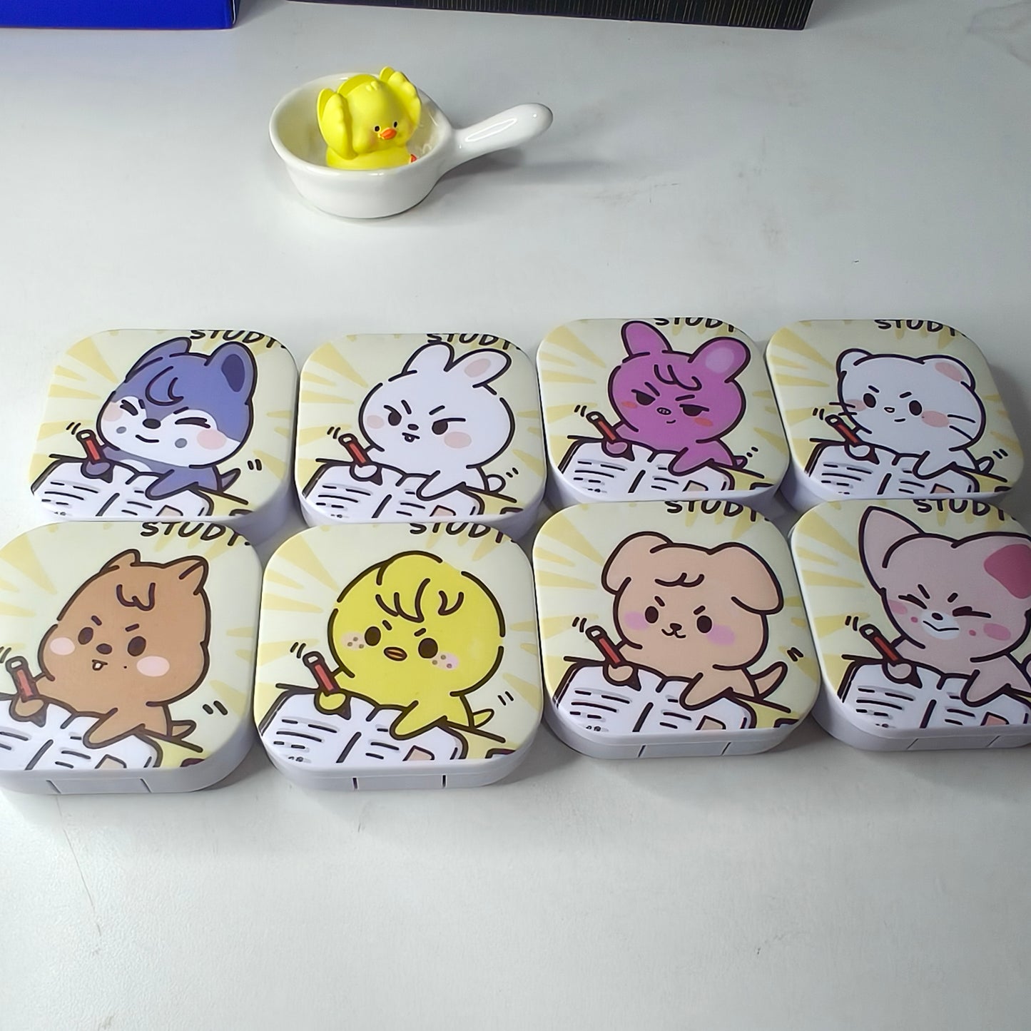 [111] SKZ Contact Lens Case — Complete & Portable