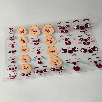 [112] SKZ Transfer Stickers / Decals — Customize Your Gear