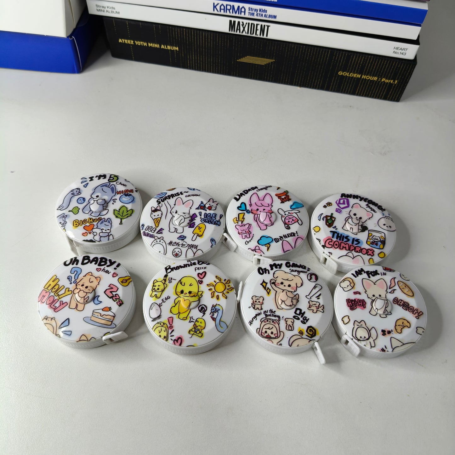 [098] SKZ Measuring Tape — Compact & Smooth Retraction