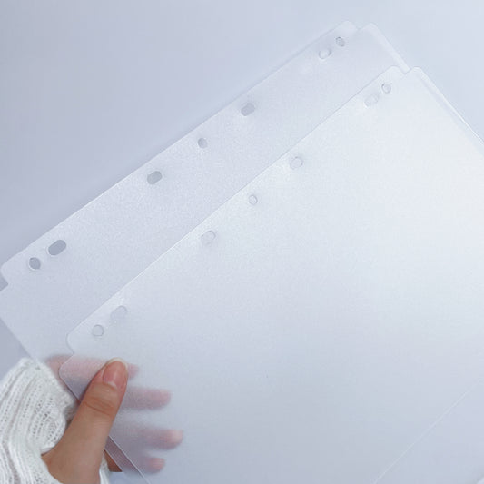 [Add-on🎁] Card Binder Divider Boards — $0.99 Exclusive Deal (A5/A4)